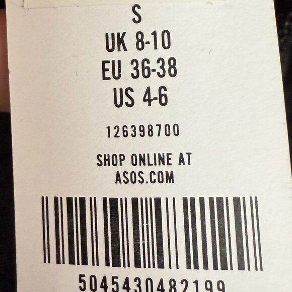 NWT Women's TOPSHOP Borg Quarter Zip Black Fleece Pullover Hoodie | Size S - Picture 5 of 8